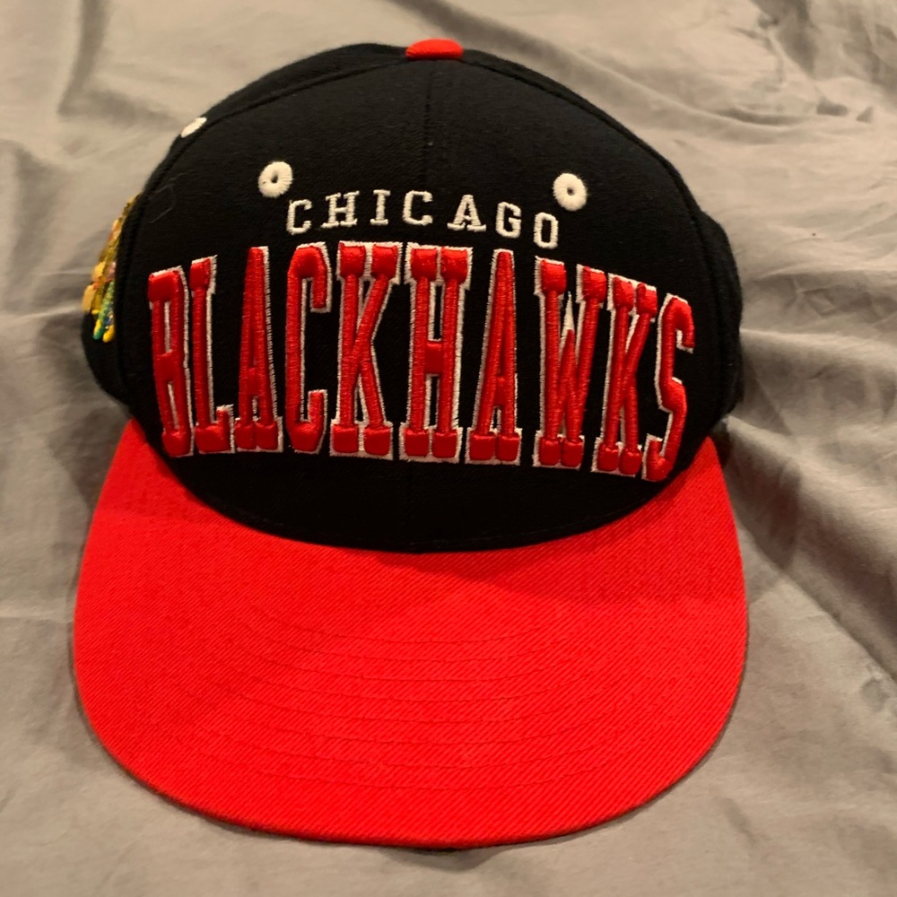 Chicago Blackhawks Vintage NHL Snapback Hat Zephyr
